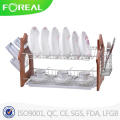 22-Zoll-Küche Zubehör Dish Drainer mit Kunststoff-Tablett